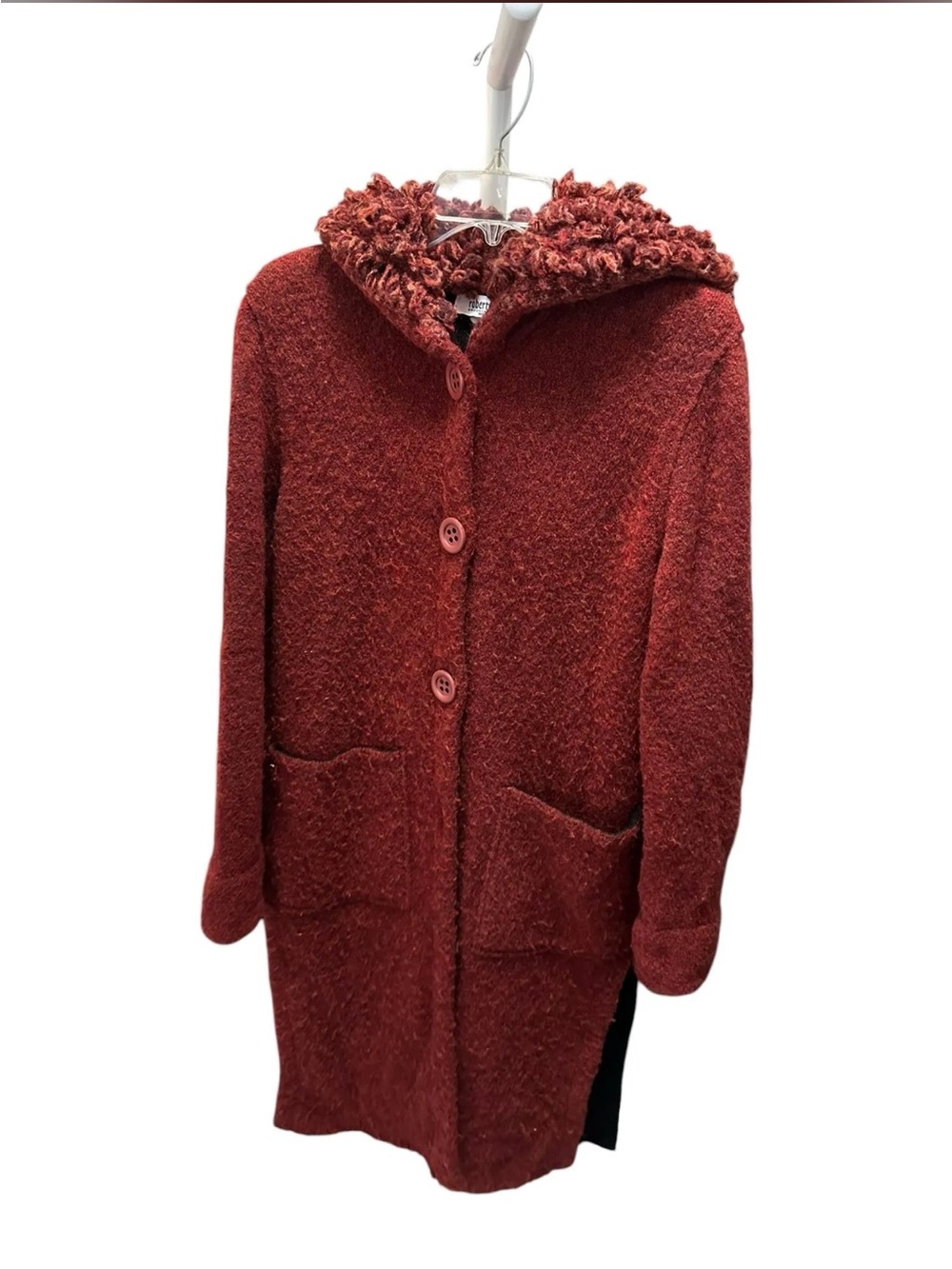ROBERTO NALDI VTG Italian Hooded Trench Coat